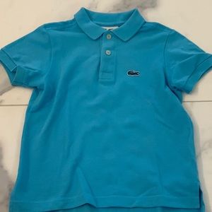Light blue Lacoste by jcrew polo